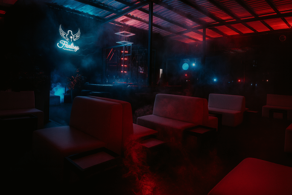 Roftop swinger en Medellín