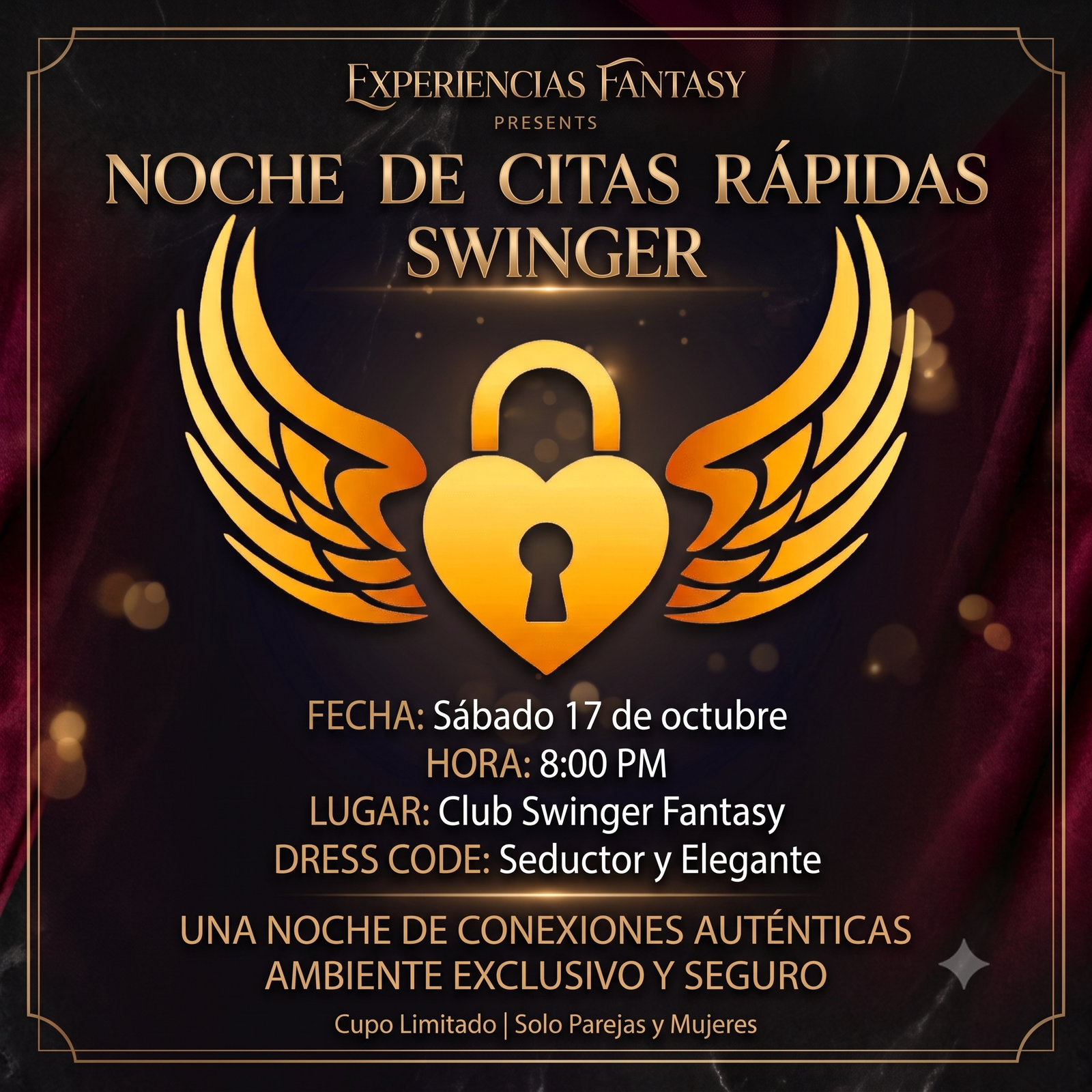 Noche de Citas Rápidas Swinger